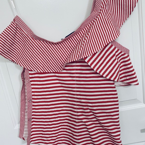 Self portrait off shoulder cotton top - Picture 3 of 5